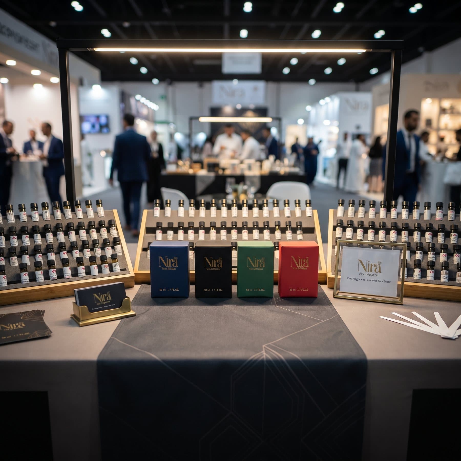 نمایشگاه عطر و ادکلن نیرا در مدیریت اکتشاف شرکت ملی نفت ایران