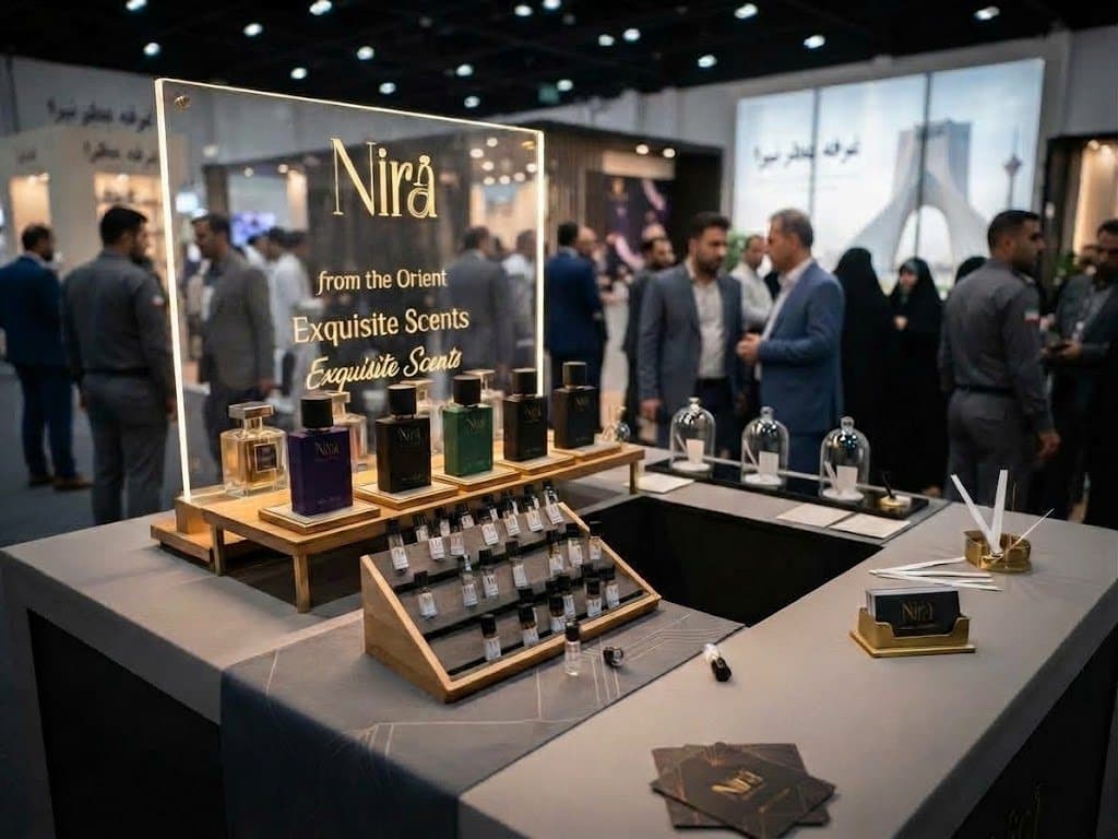 نمایشگاه عطر و ادکلن در شرکت نفت مناطق مرکزی ایران