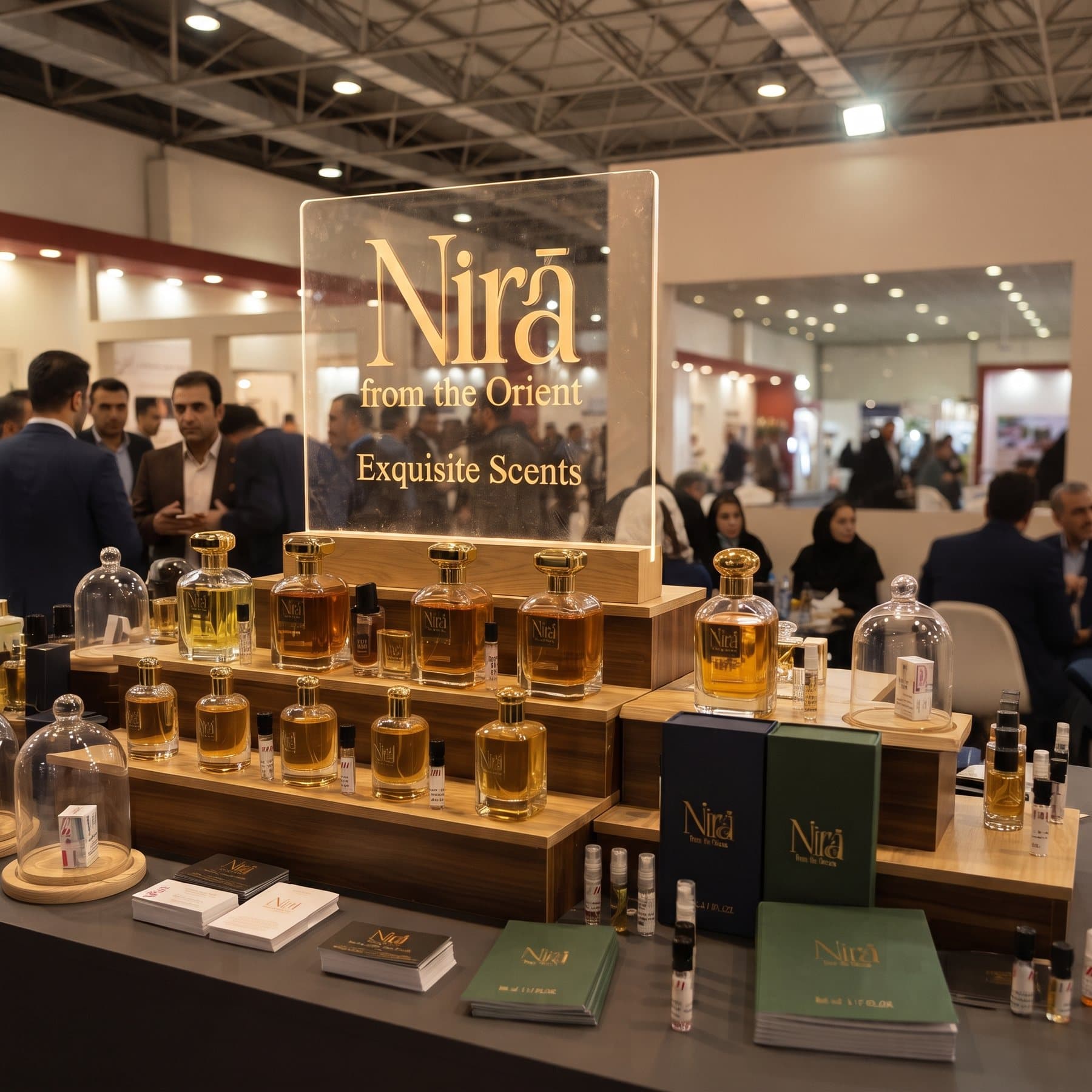 نمایشگاه عطر و ادکلن نیرا در مجتمع‌های پتروشیمی